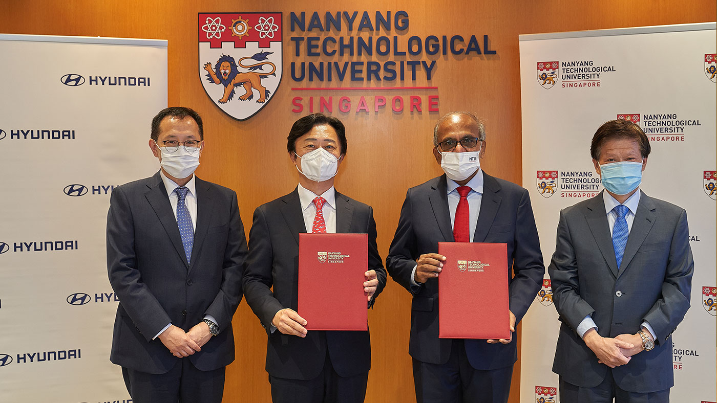NTU Singapore and Hyundai Motor Group to develop advanced solutions for electric vehicle manufacturing